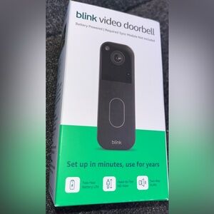 Blink video doorbell